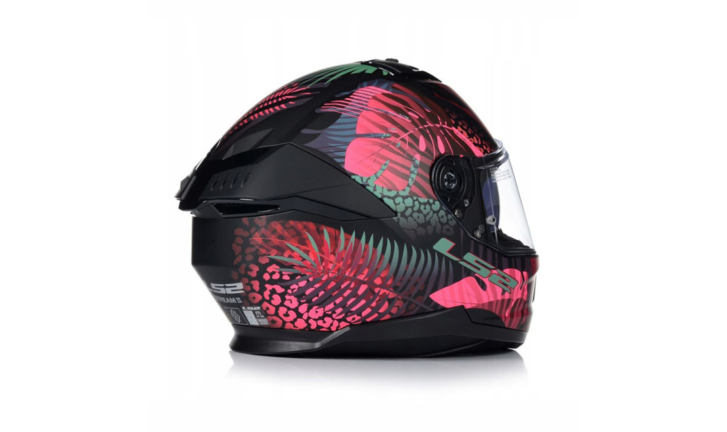 LS2 STREAM II FF808 JUNGLE ΚΡΑΝΟΣ FULL FACE PINK 