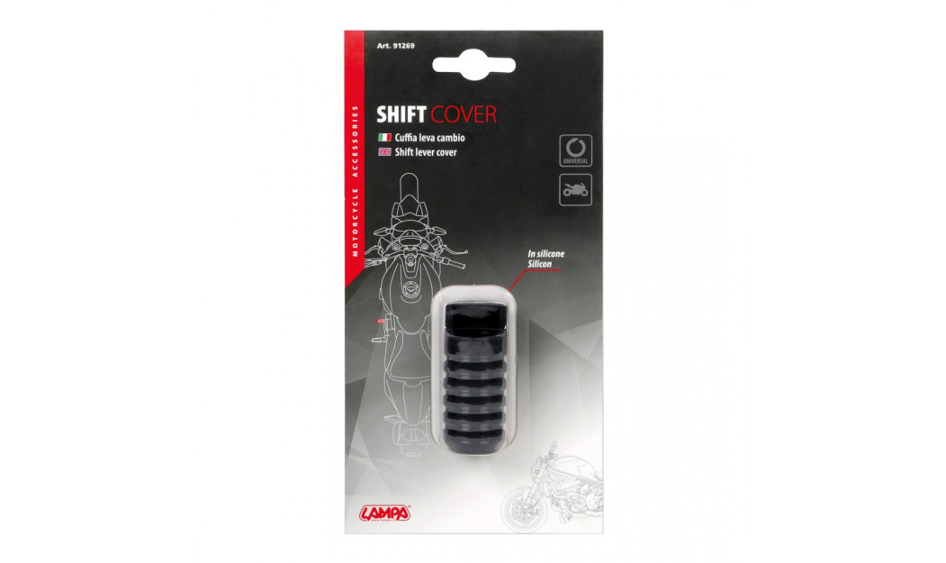 LAMPA SHIFT COVER MOTO ΠΡΟΣΤΑΤΕΥΤΙΚΟ ΚΑΛΥΜΜΑ ΣΙΛΙΚΟΝΗΣ ΛΕΒΙΕ ΤΑΧΥΤΗΤΩΝ ΠΟΔΙΟΥ 