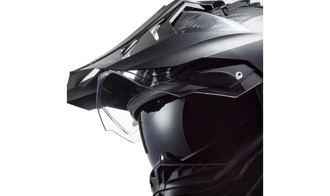 LS2 EXPLORER CARBON MX701 ΚΡΑΝΟΣ ΜΗΧΑΝΗΣ ADVENTURE GLOSS CARBON 