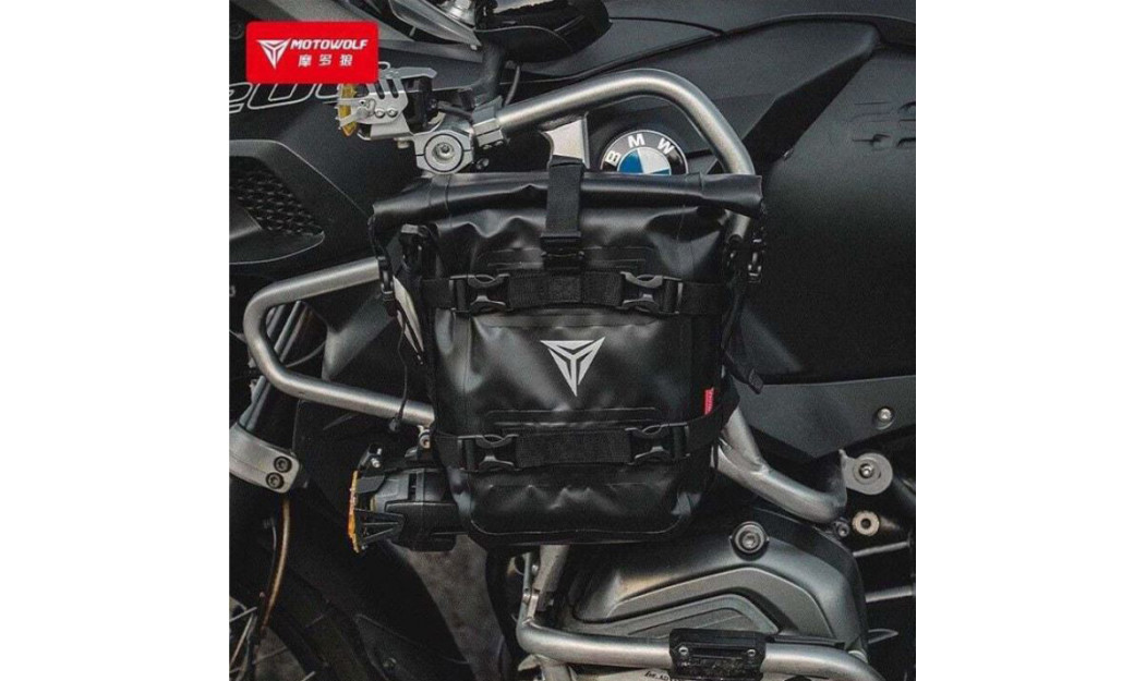 MOTOWOLF ΑΔΙΑΒΡΟΧΟ ΤΣΑΝΤΑΚΙ ΟΥΡΑΣ / ΣΑΜΑΡΙ MDL0715 8LT ΜΑΥΡΟ