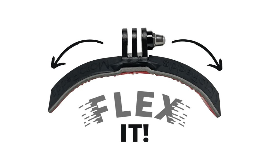 MOTORADDS FLEX SLIM ΕΛΑΣΤΙΚΗ ΒΑΣΗ ΣΤΗΡΙΞΗΣ ΚΡΑΝΟΥΣ ΓΙΑ ΚΑΜΕΡΑ GOPRO/ INSTA360/ ACTIONCAM 