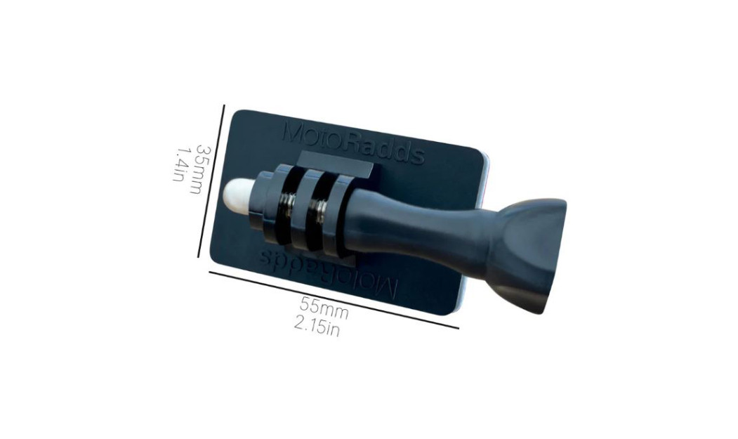 MOTORADDS FLEX MOUNT ΕΛΑΣΤΙΚΗ ΒΑΣΗ ΣΤΗΡΙΞΗΣ ΓΙΑ ΚΑΜΕΡΑ GOPRO/ INSTA360/ ACTIONCAM 
