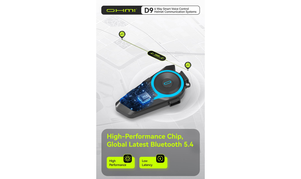 ASMAX OHMI D9 ΜΟΝΗ ΕΝΔΟΕΠΙΚΟΙΝΩΝΙΑ 