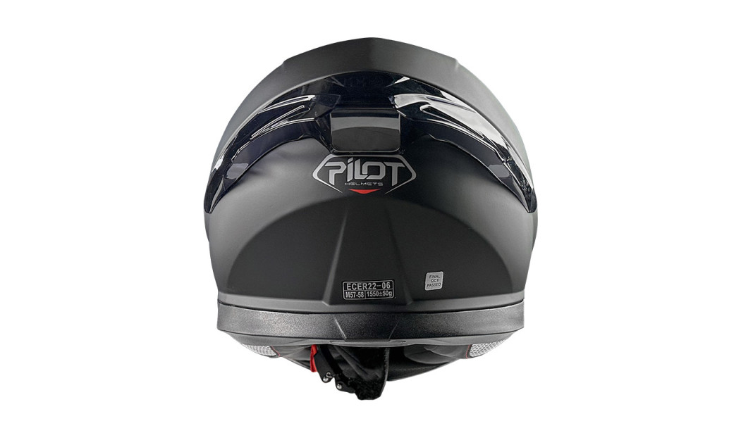 PILOT SNAKE SV ΚΡΑΝΟΣ FULL FACE MATT BLACK 