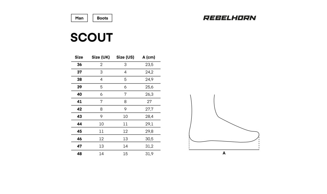 REBELHORN SCOUT AIR ΑΕΡΙΖΟΜΕΝΕΣ ΜΠΟΤΕΣ 