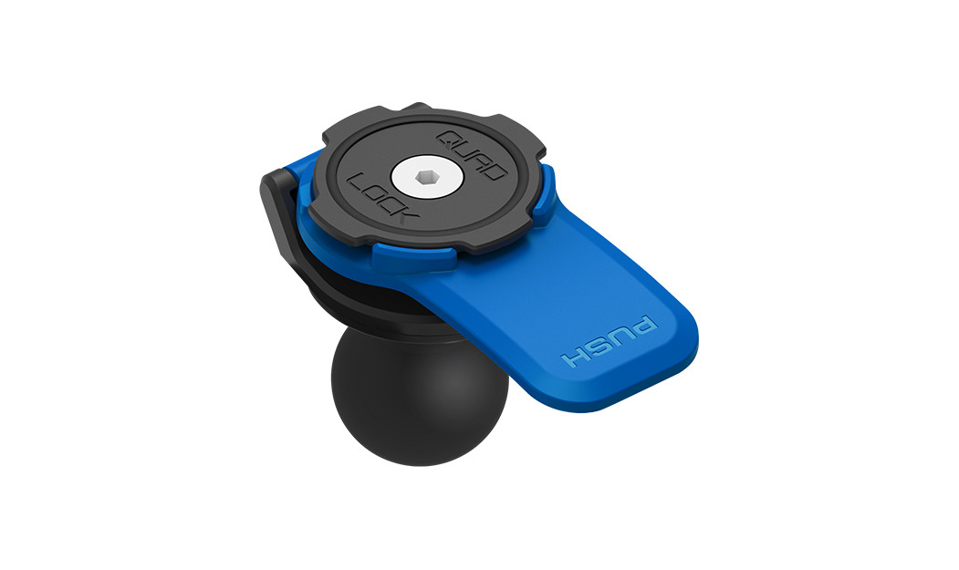 QUAD LOCK ΒΑΣΗ ΚΙΝΗΤΟΥ ΜΕ ΜΠΙΛΙΑ 1\'\' ΓΙΑ RAM MOUNT ΒΑΣΗ
