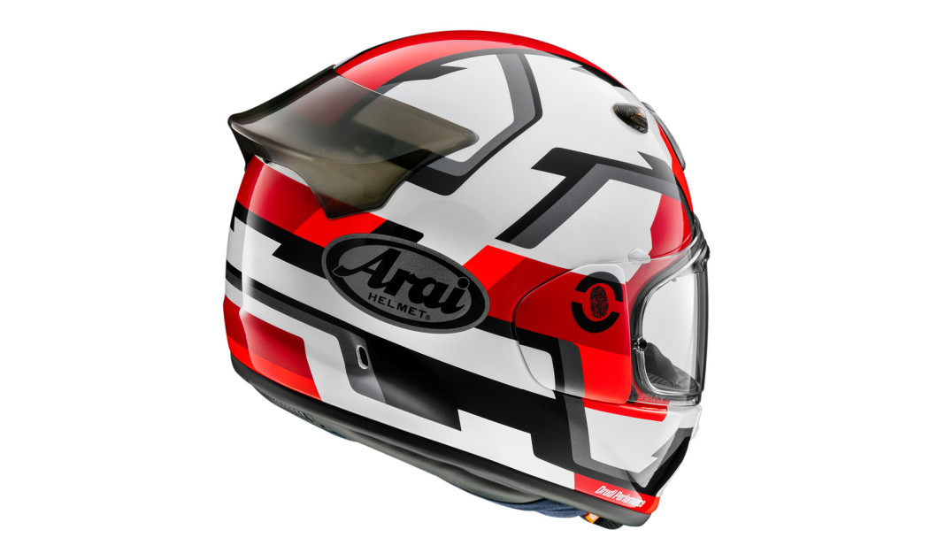 ARAI QUANTIC ΚΡΑΝΟΣ FULL FACE DESIGN FACE RED