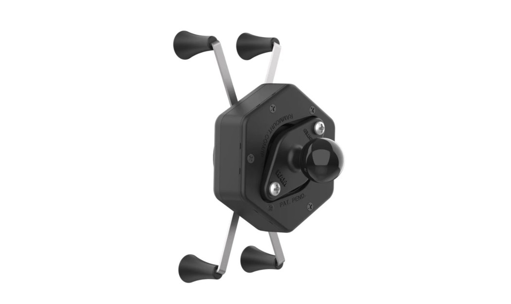 RAM MOUNTS ΣΕΤ ΔΑΓΚΑΝΑ ΣΤΗΡΙΞΗΣ ΚΙΝΗΤΟΥ ΜΕ ΑΝΤΑΠΤΟΡΑ ΜΠΙΛΙΑ UNIVERSAL ΚΑΙ ΑΝΤΙΚΡΑΔΑΣΜΙΚΟ RAM X-GRIP VIBE-SAFE