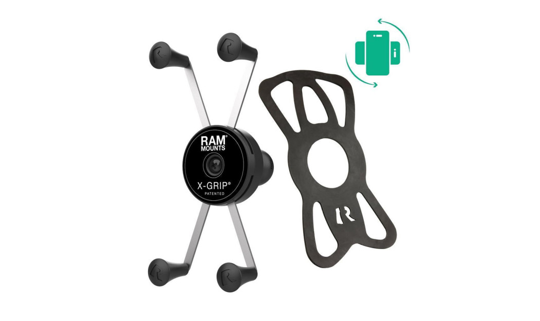 RAM ΒΑΣΗ X-GRIP UN10BRU ΠΕΡΙΣΤΡΟΦΙΚΗ 
