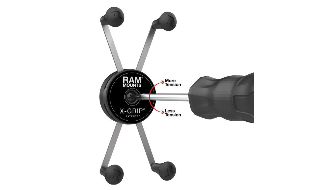 RAM ΒΑΣΗ X-GRIP UN10BRU ΠΕΡΙΣΤΡΟΦΙΚΗ 