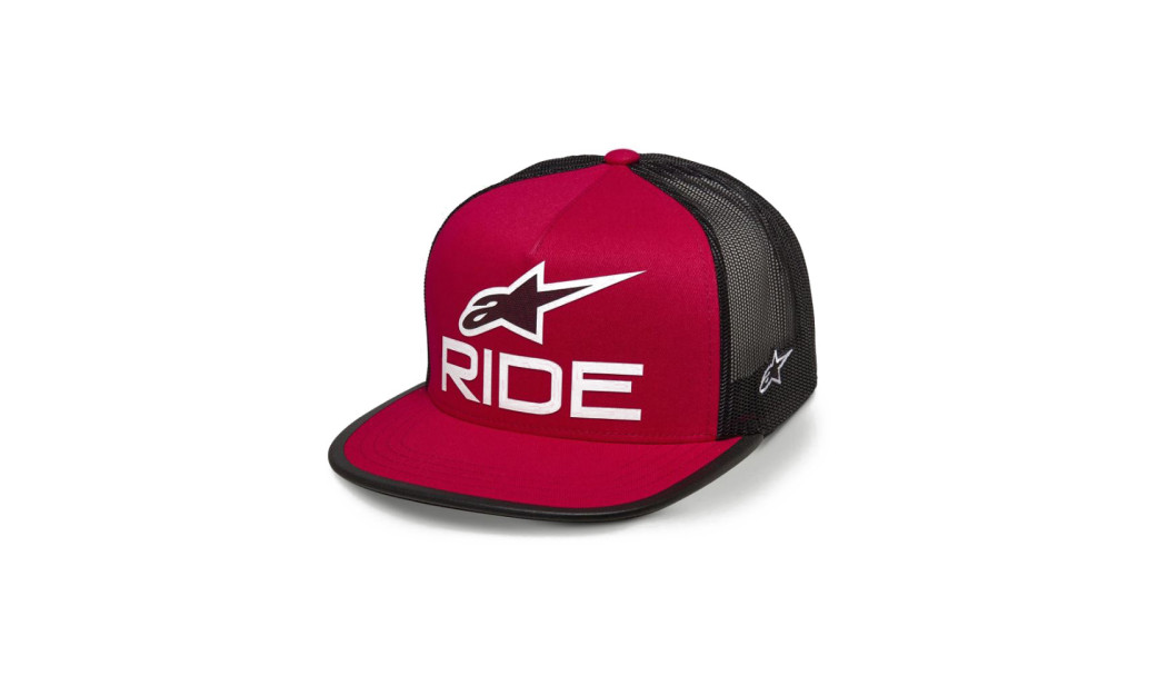 ΚΑΠΕΛΟ ALPINESTARS RIDE 4.0 TRUCKER RED/ BLACK