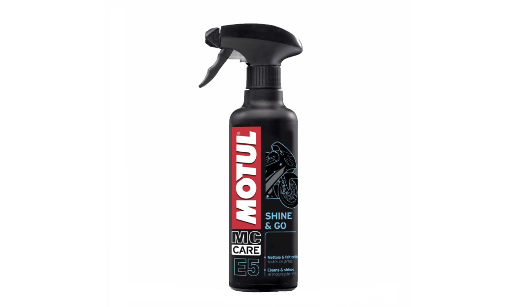MOTUL SHINE & GO E5 ΓΥΑΛΙΣΤΙΚΟ ΣΠΡΕΙ 400ML