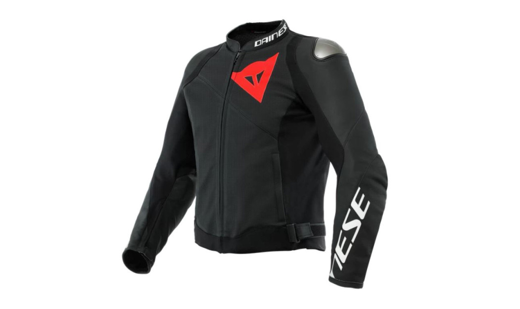 DAINESE SPORTIVA PERF. ΔΕΡΜΑΤΙΝΟ ΜΠΟΥΦΑΝ ΜΗΧΑΝΗΣ BLACK MATT
