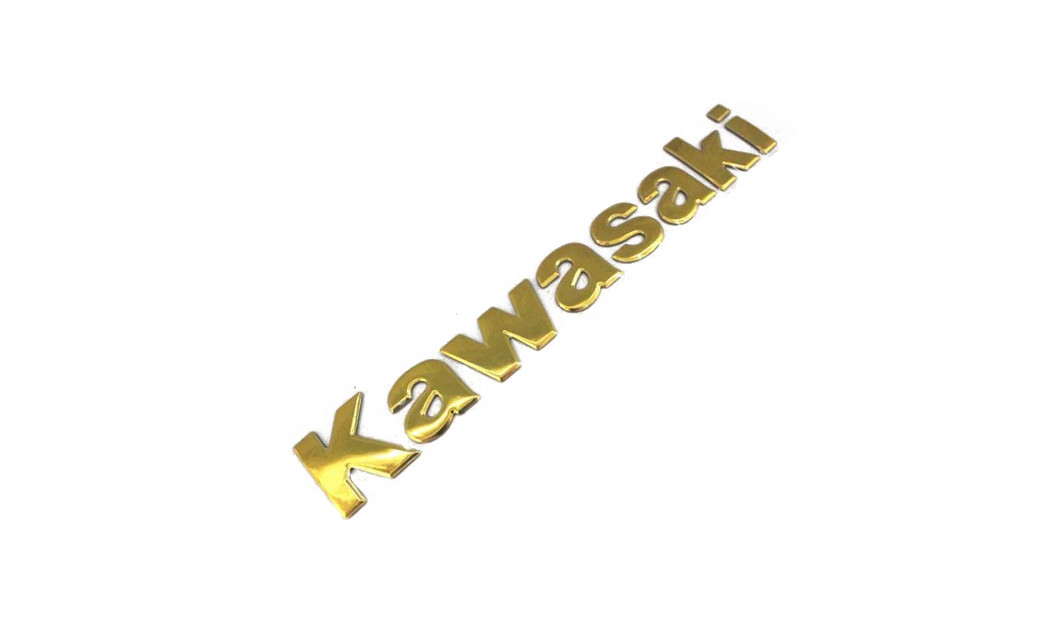 KAWASAKI ΑΥΤΟΚΟΛΛΗΤΟ ΣΗΜΑ 3D ΧΡΥΣΟ