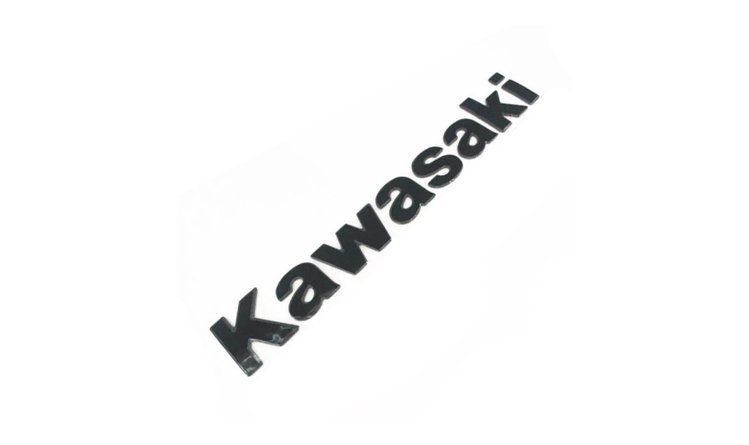 KAWASAKI ΑΥΤΟΚΟΛΛΗΤΟ ΣΗΜΑ 3D ΜΑΥΡΟ