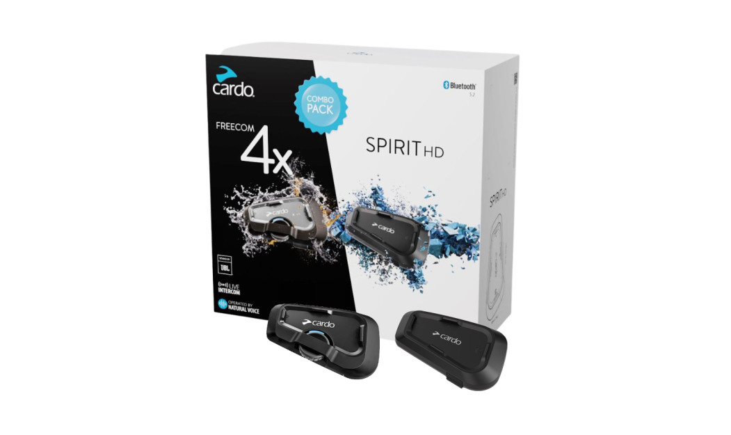 CARDO FREECOM 4X & SPIRIT HD ΣΕΤ ΕΝΔΟΕΠΙΚΟΙΝΩΝΙΑΣ 