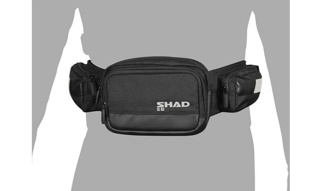 SHAD SL03 ΤΣΑΝΤΑΚΙ ΜΕΣΗΣ 3LT BLACK 