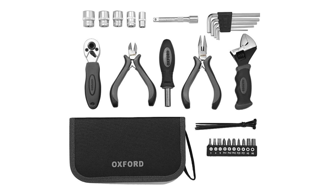 OXFORD TOOL KIT PRO ΣΕΤ ΕΡΓΑΛΕΙΩΝ ΜΟΤΟΣΥΚΛΕΤΑΣ 27 ΤΕΜ. OX770