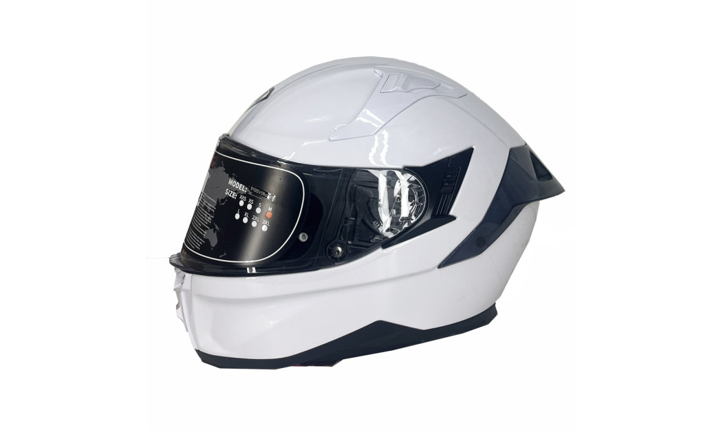 YOHE 910 SV ΚΡΑΝΟΣ FULL FACE SOLID WHITE