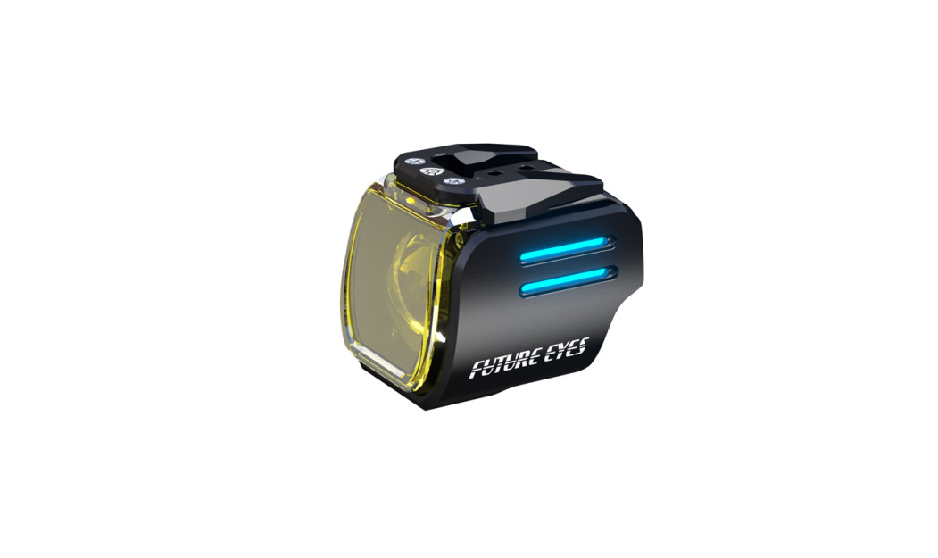FUTURE EYES UF1 LED 60W IP67 6000LM ΠΡΟΒΟΛΑΚΙΑ ΜΗΧΑΝΗΣ ΣΕΤ ΛΕΥΚΟ ΛΕΥΚΟ-DRL BLUE- COVER CLEAR 