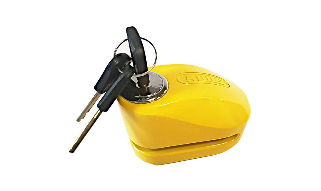 ABUS 277 YELLOW ΚΛΕΙΔΑΡΙΑ ΔΙΣΚΟΦΡΕΝΟΥ ΜΕ ΣΥΝΑΓΕΡΜΟ 