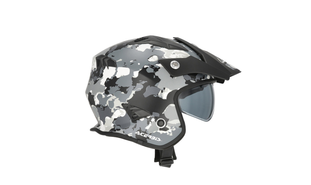 ACERBIS ARIA ΚΡΑΝΟΣ JET GREY/ BLACK