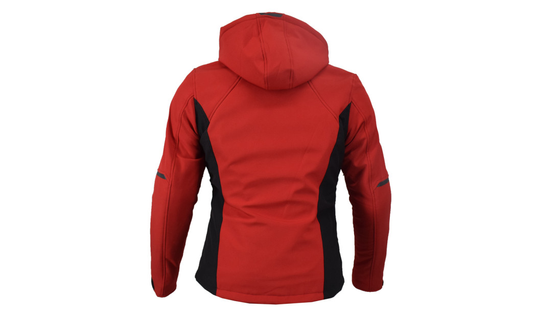 AGVPRO SECRET-DR ΜΠΟΥΦΑΝ ΜΗΧΑΝΗΣ ΓΥΝΑΙΚΕΙΟ SOFT SHELL ΧΕΙΜΕΡΙΝΟ RED