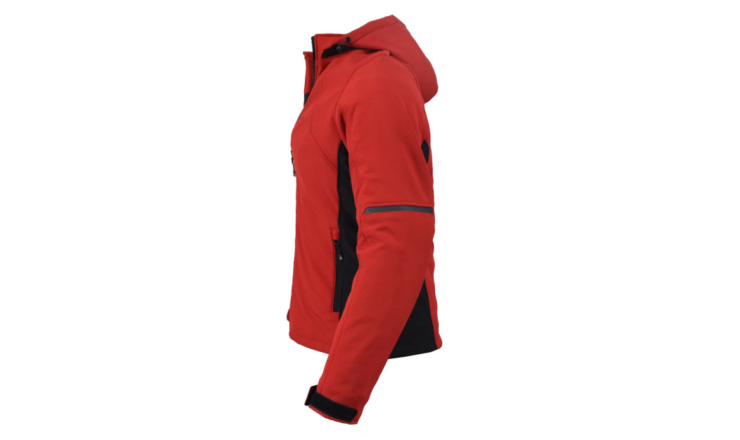 AGVPRO SECRET-DR ΜΠΟΥΦΑΝ ΜΗΧΑΝΗΣ ΓΥΝΑΙΚΕΙΟ SOFT SHELL ΧΕΙΜΕΡΙΝΟ RED