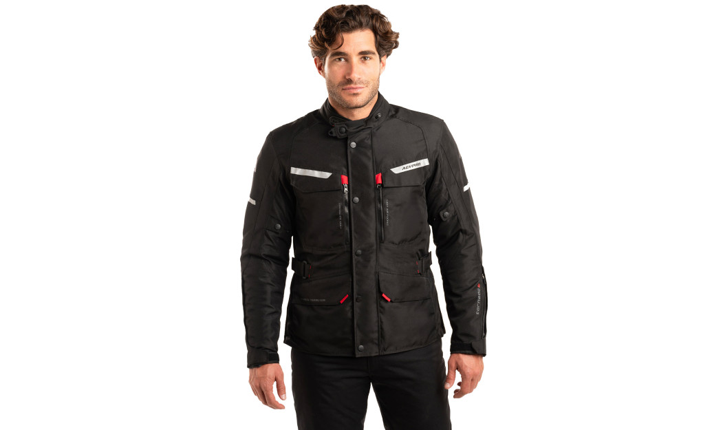 AGVPRO TORNADO DRY-TEX ΜΠΟΥΦΑΝ ΜΗΧΑΝΗΣ 3/4 ΜΑΥΡΟ 