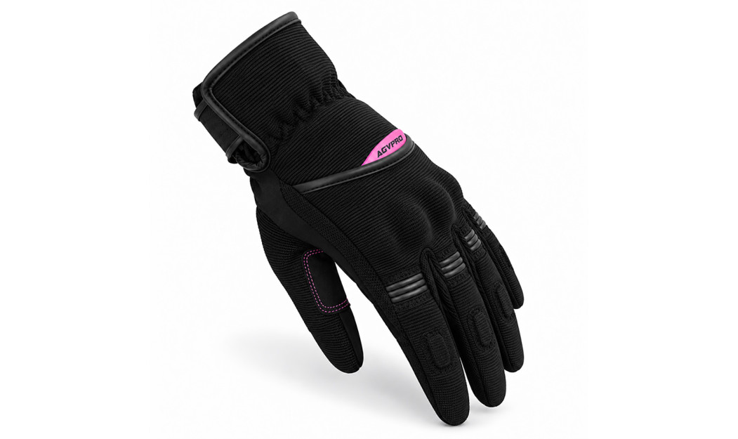 AGVPRO XENA LADY ΓΑΝΤΙΑ ΜΗΧΑΝΗΣ ΓΥΝΑΙΚΕΙΑ ΤΕΣΣΑΡΩΝ ΕΠΟΧΩΝ ΜΑΥΡΟ/FUCHSIA 