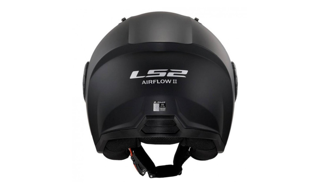 LS2 AIRFLOW II OF616 ΚΡΑΝΟΣ JET SOLID BLACK MATT