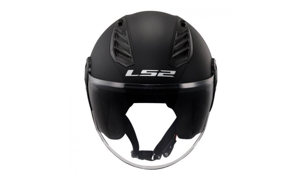 LS2 AIRFLOW II OF616 ΚΡΑΝΟΣ JET SOLID BLACK MATT