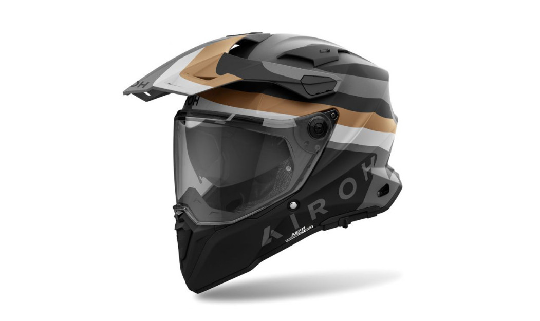 ΚΡΑΝΟΣ FULL FACE ENDURO AIROH COMMANDER II REVEAL SAND 