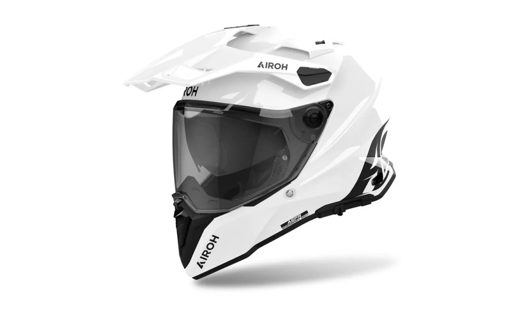 AIROH COMMANDER II ΚΡΑΝΟΣ FULL FACE ENDURO GLOSS WHITE 