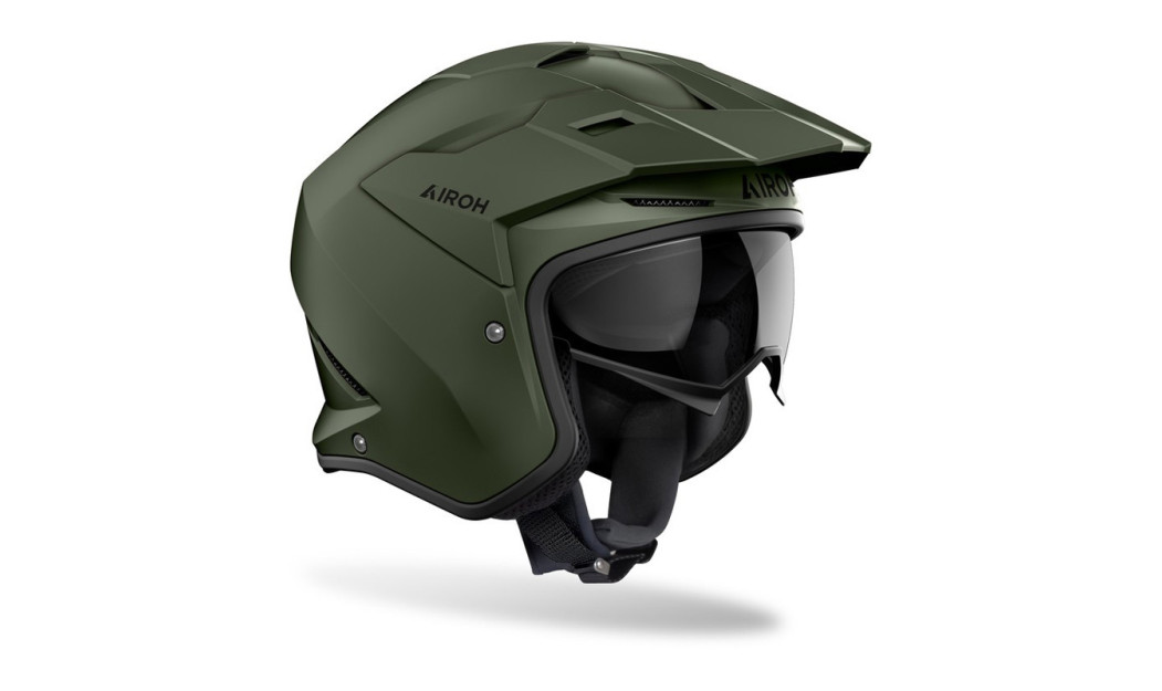 AIROH KOMBAKT ΚΡΑΝΟΣ JET MILITARY GREEN MATT