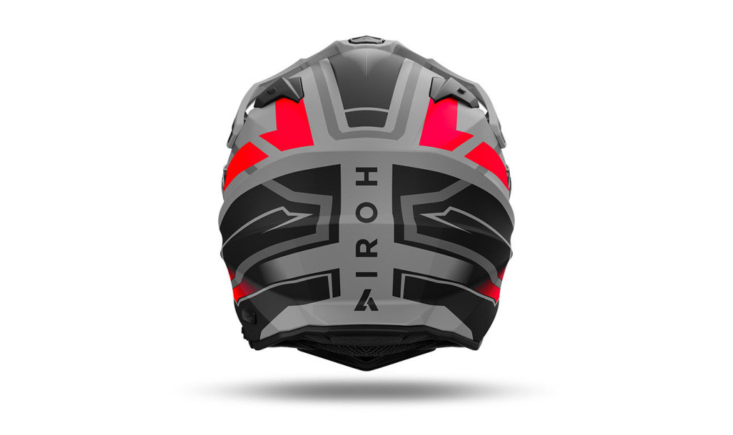 AIROH COMMANDER II MAVIK ΚΡΑΝΟΣ FULL FACE ENDURO ORANGE MATT