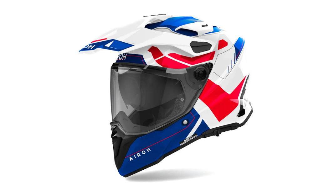 ΚΡΑΝΟΣ FULL FACE ENDURO AIROH COMMANDER II REVEAL BLUE/ RED