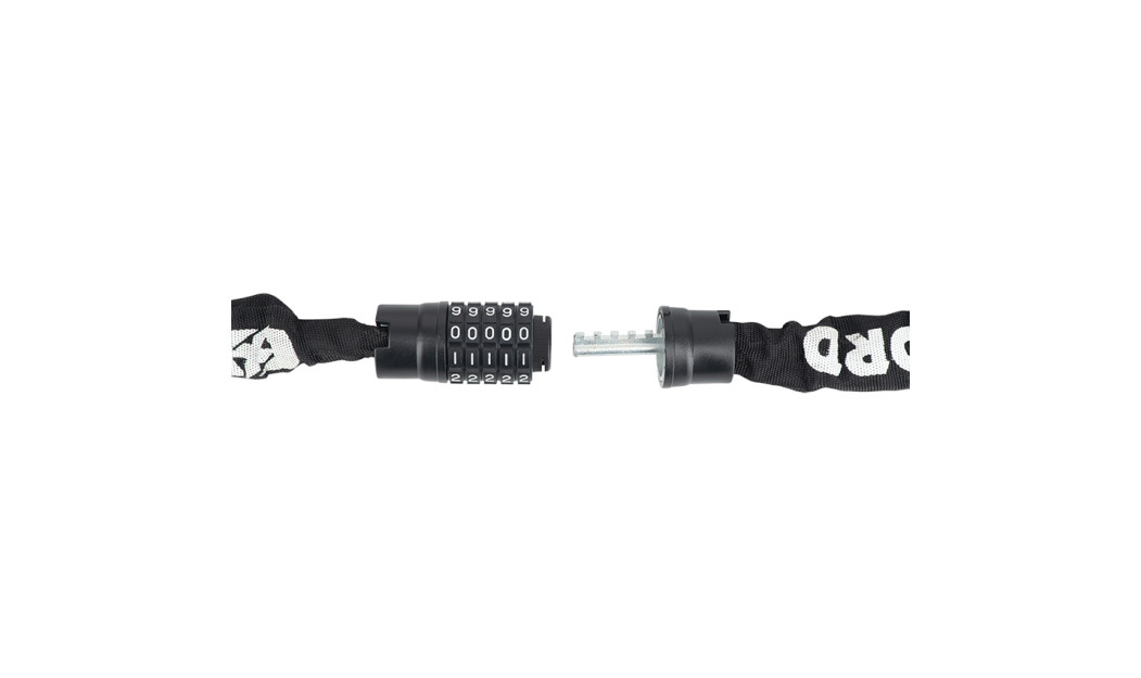 OXFORD COMBI CHAIN ΑΛΥΣΙΔΑ ΜΕ ΚΛΕΙΔΑΡΙΑ 8MM SQUARE LK117
