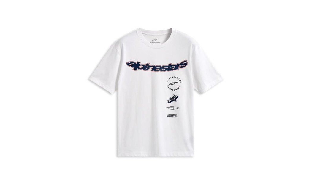 ALPINESTARS T-SHIRT ABUS SS CSF WHITE