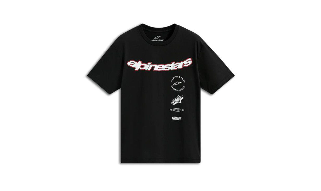 ALPINESTARS T-SHIRT ABUS SS CSF BLACK