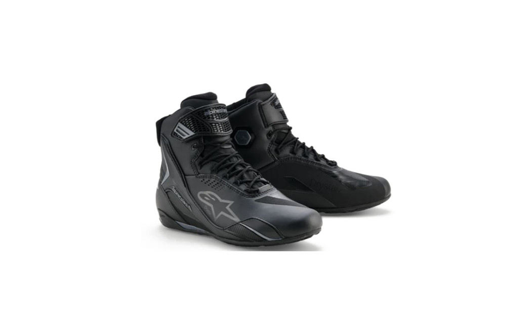 ALPINESTARS FASTER-4 DRYSTAR ΜΠΟΤΑΚΙΑ ΜΗΧΑΝΗΣ BLACK/ COOL GREY