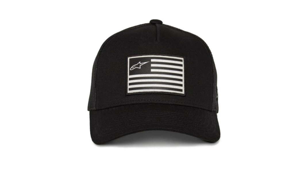 ΚΑΠΕΛΟ ALPINESTARS FLAG SNAPBACK BLACK/ WHITE