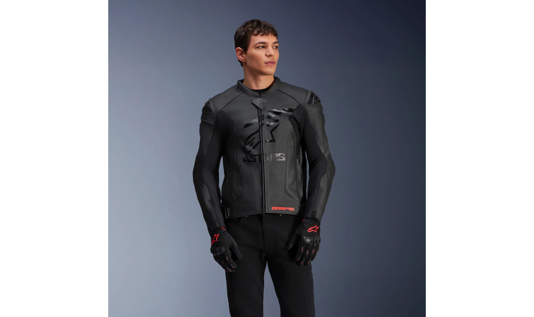 ALPINESTARS GP PLUS V4 ΔΕΡΜΑΤΙΝΟ ΜΠΟΥΦΑΝ ΜΗΧΑΝΗΣ BLACK