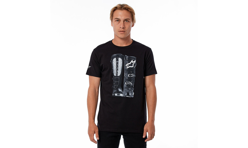 T-SHIRT ALPINESTARS VICTORY BOOTS