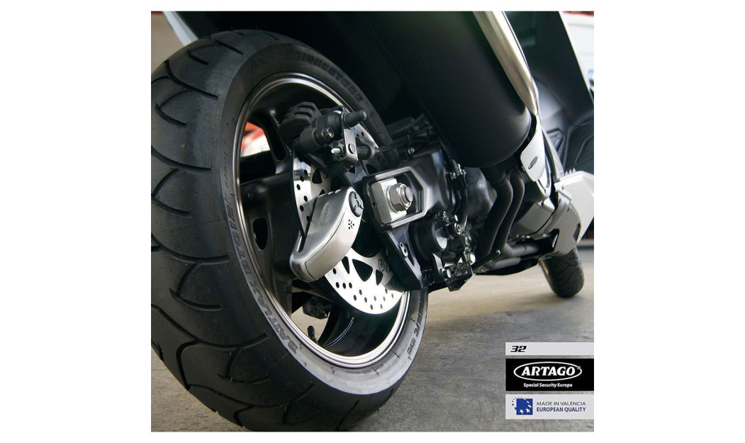 ARTAGO ΚΛΕΙΔΑΡΙΑ ΔΙΣΚΟΦΡΕΝΟΥ ΜΕ ΣΥΝΑΓΕΡΜΟ SILVER PROS01740 