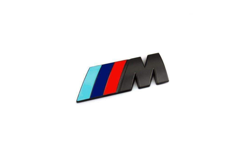 ΜΕΤΑΛΛΙΚΟ ΑΥΤΟΚΟΛΛΗΤΟ ΣΗΜΑ ΑΛΟΥΜΙΝΙΟΥ M FOR BMW BLACK