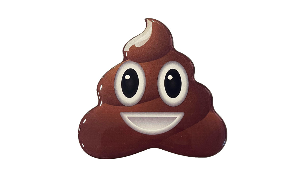 ΑΥΤΟΚΟΛΛΗΤΟ ΣΜΑΛΤΟΥ POOP EMOJI