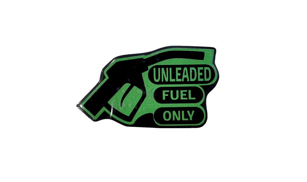 UNLEADED FUEL ONLY ΑΥΤΟΚΟΛΛΗΤΟ ΣΜΑΛΤΟΥ 
