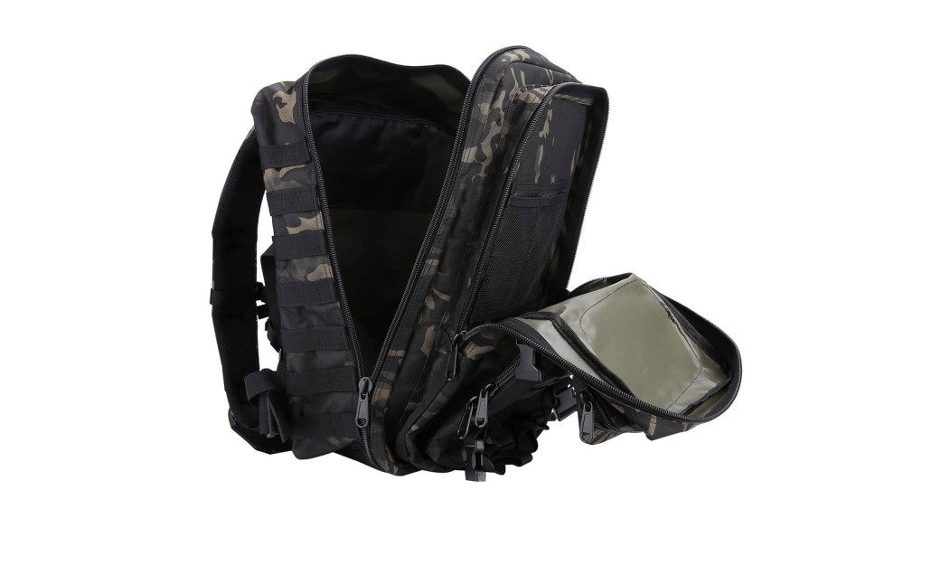 AGVPRO GVR23780 TACTICAL ΣΑΚΙΔΙΟ ΠΛΑΤΗΣ 45L CAMO GREEN 