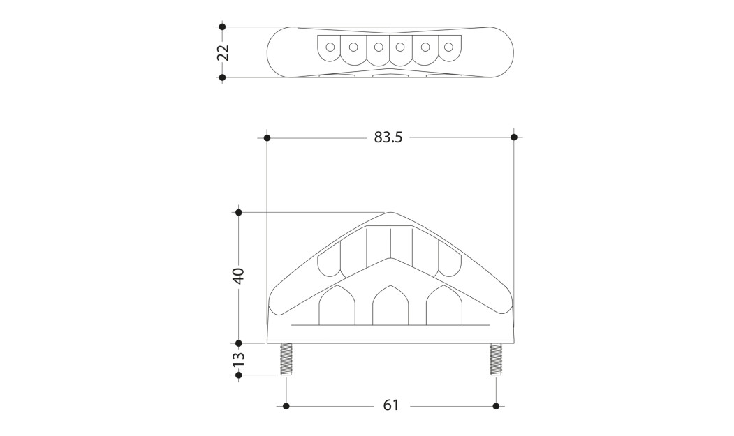 BARRACUDA MINI TIGER LED UNIVERSAL ΦΑΝΑΡΙ ΣΤΟΠ